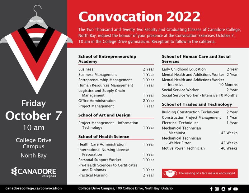 Fall 2022 Convocation Invite